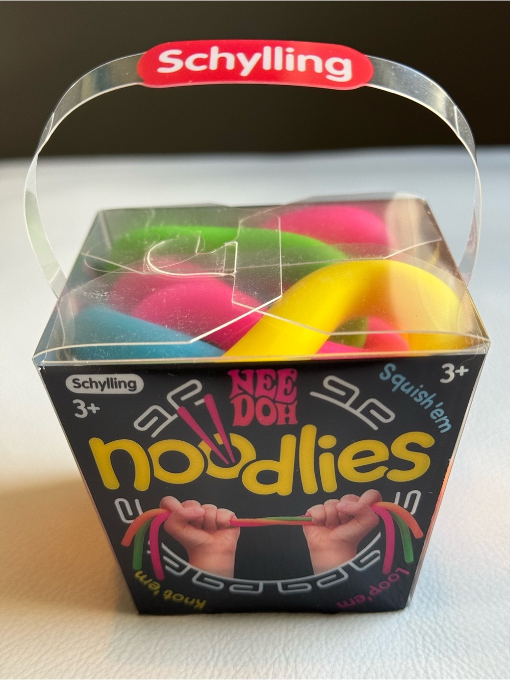 NeeDoh Noodlies Schylling Squishy Squeeze Rare Fidget Toy New SHIPS TODAY!